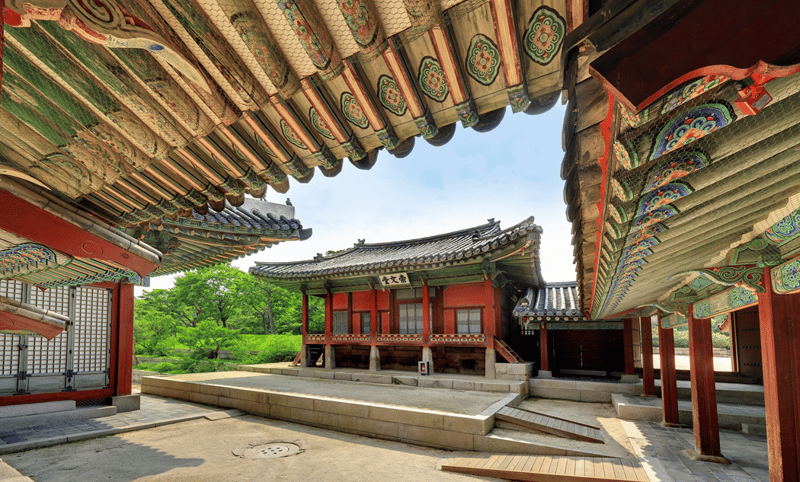 왕이 독서를 하는 공간 숭문당