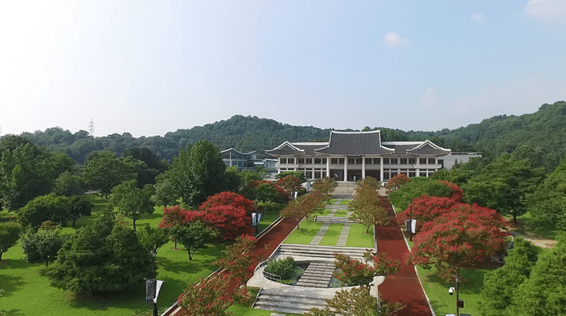 실제 국립 광주 박물관의 외관