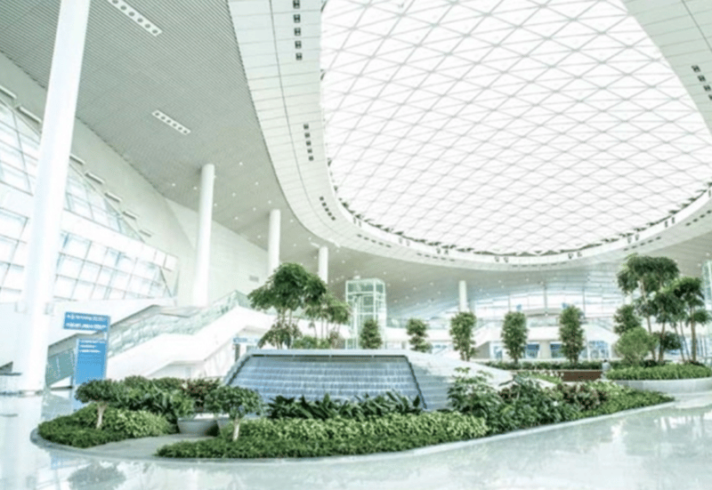 ESG 경영을 실천하고 있는 인천공항 제2청사