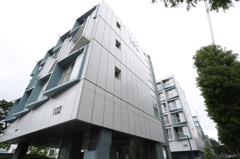 서울 가양동에 준공된 국내 첫 모듈러 행복주택