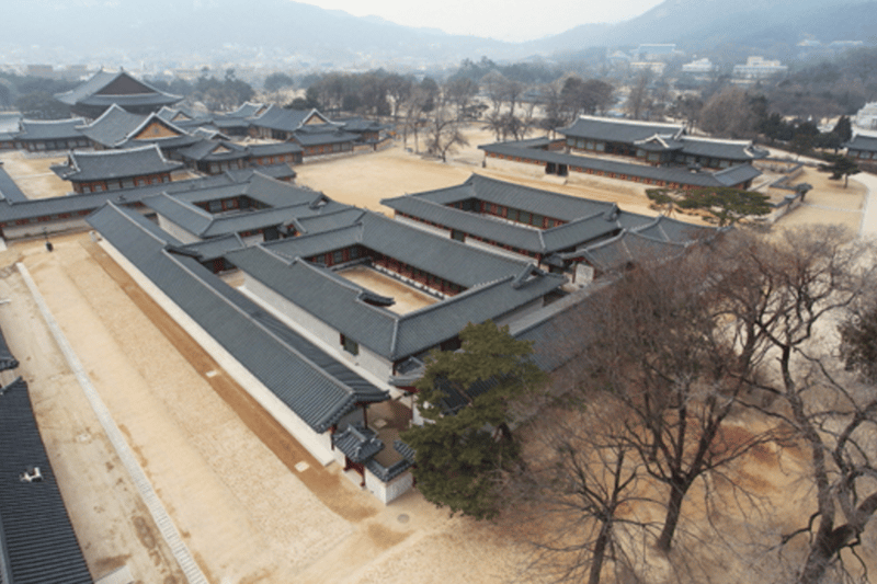 100여년 만에 복원된 경복궁 소주방