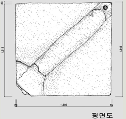 귀옥개석 CAD 도면 