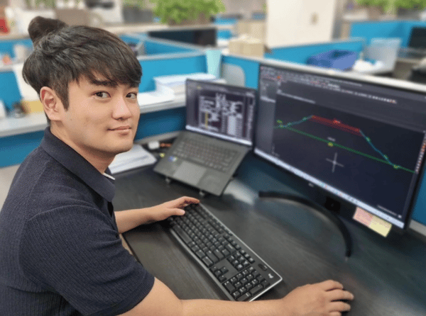 CAD사업팀의 CAD기술기획 담당자 배상현 프로