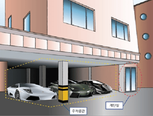 필로티 구조 이미지