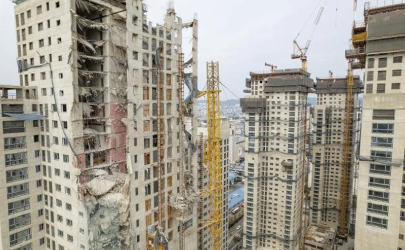 2022년에 발생한 광주 화정동 아파트 붕괴사고