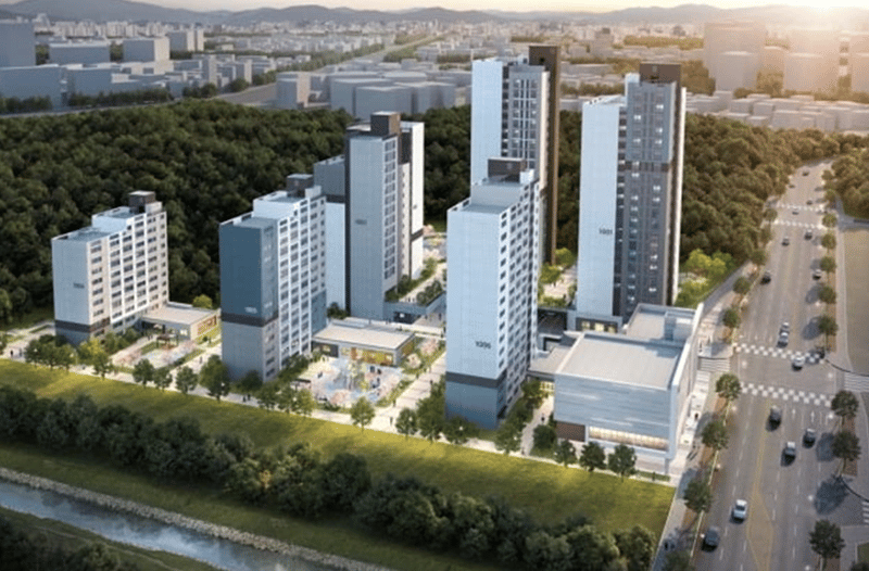 LH 공공임대주택 조감도